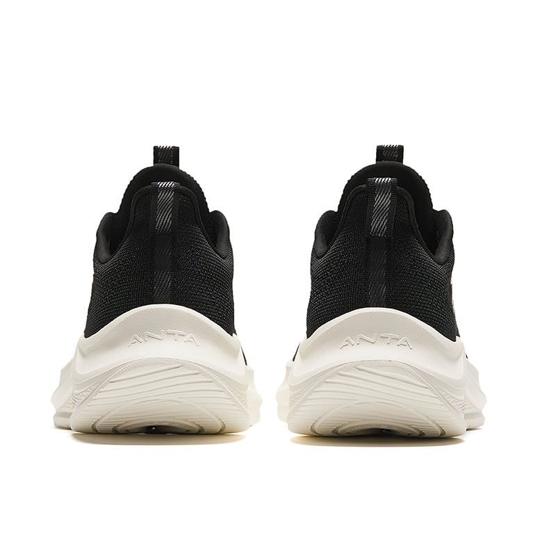 Anta Versatile Cushioning Abrasion Resistant Breathable Lightweight Low top Running Shoes Women’s Black