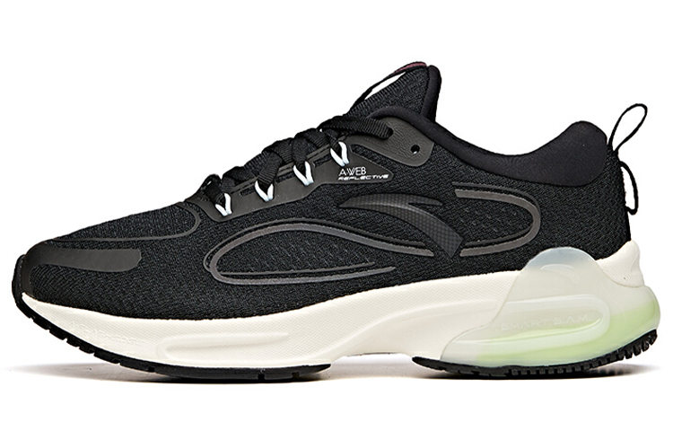 Anta Tron 1.0 Running Collection, Big Data Low top Running Shoes Women's Black