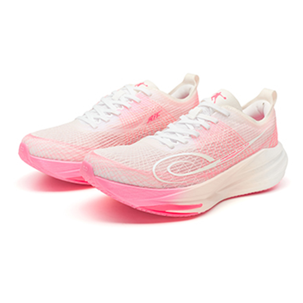 QIAODAN Wind Pro 2.0 Low top Physical Fitness Test & Exam Racing Running Shoes Men’s White Pink