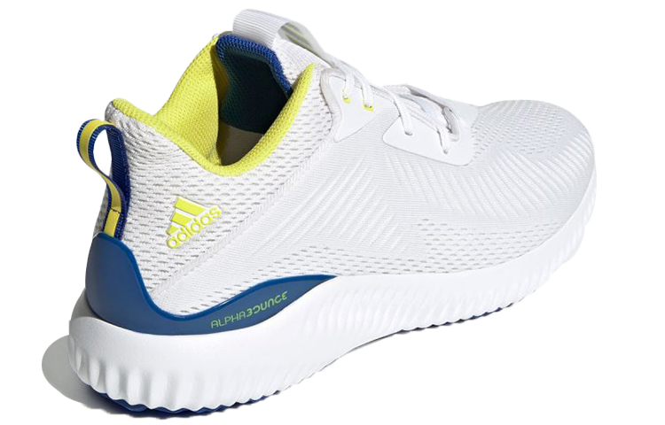 Мужские кроссовки adidas AlphaBounce EK (белые) — Белый — фото 4