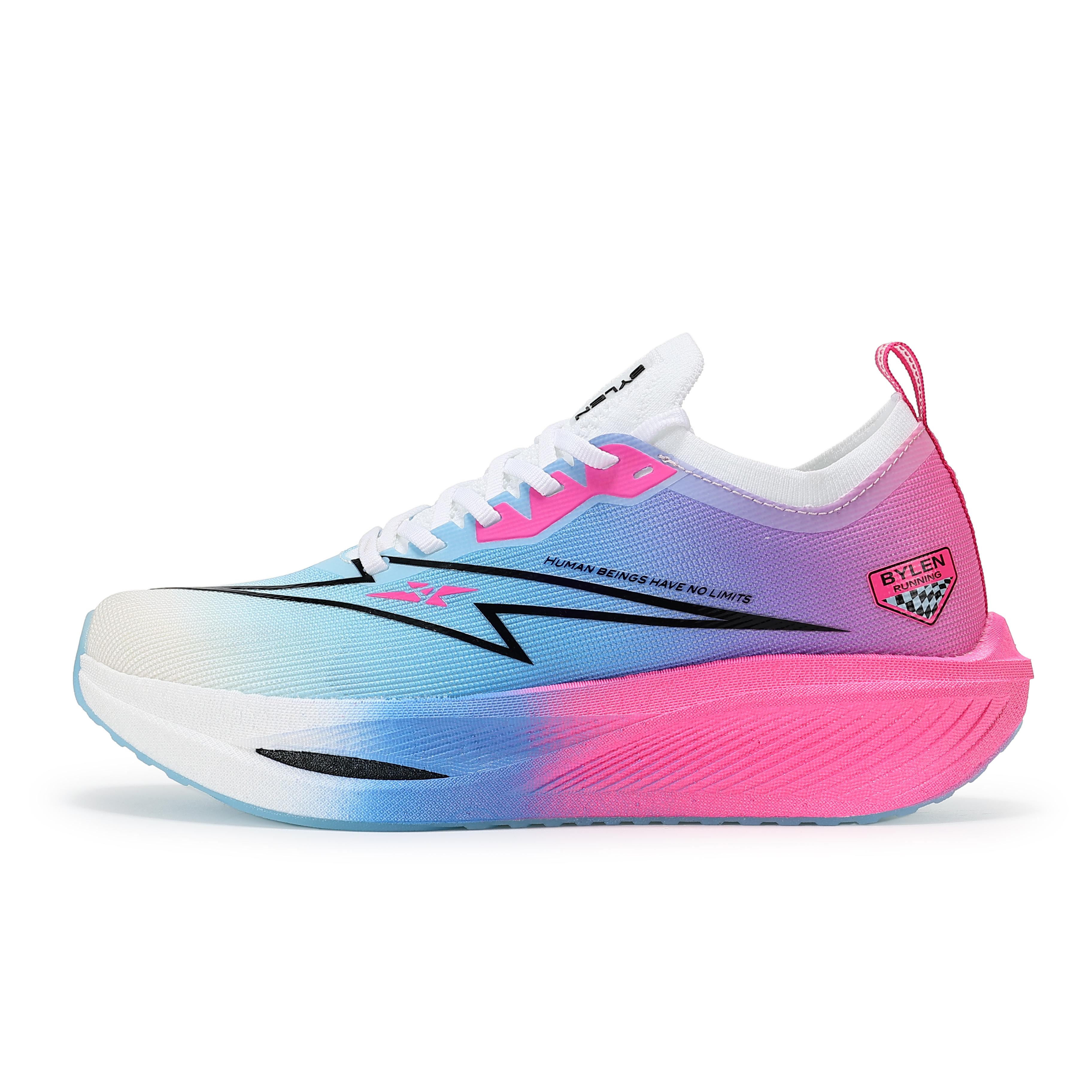 BYLEN Cushioning Slip Resistant Abrasion Resistant Low top Running Shoes Unisex Mismatched Color Dreamer