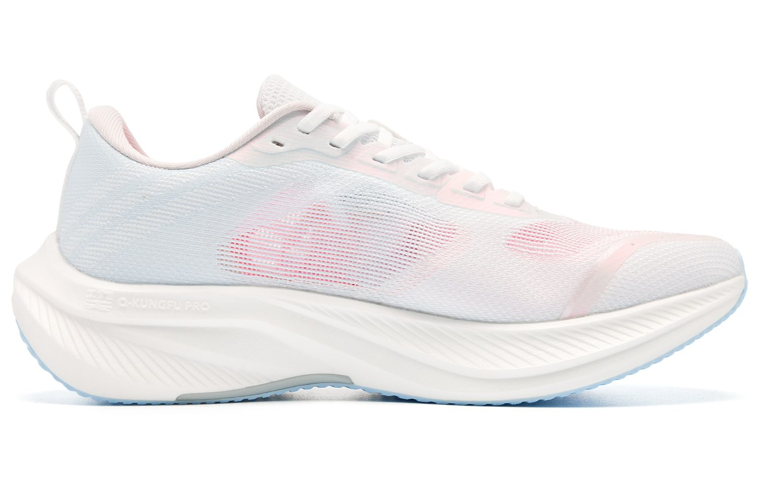 QIAODAN Feispeed 3.0 Fabric Low top ChaiPRO Rebound Technology Casual Running Shoes Women’s White Pink