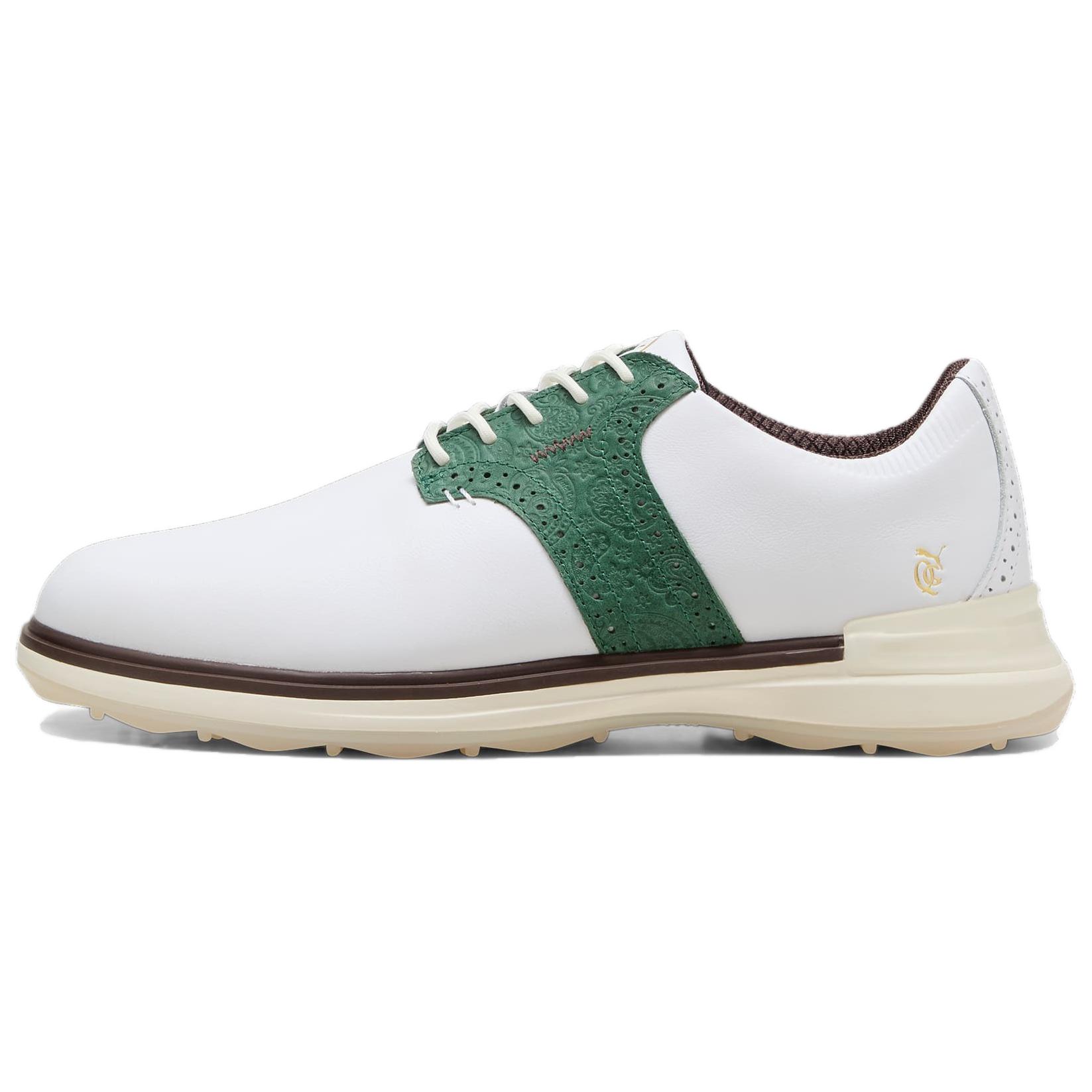 PUMA X Quiet Golf Club Avant ‘White Deep Forest’