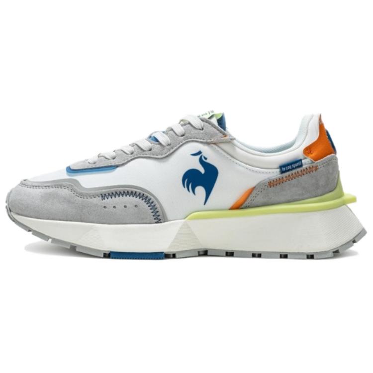Le Coq Sportif French Rooster Comfortable And Lightweight Low top Casual Shoes Men's Beige Gray