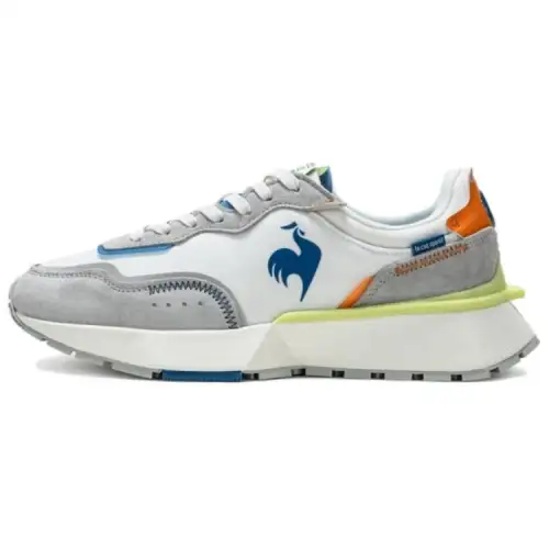Le Coq Sportif French Rooster Comfortable And Lightweight Low top Casual Shoes Men's Beige Gray