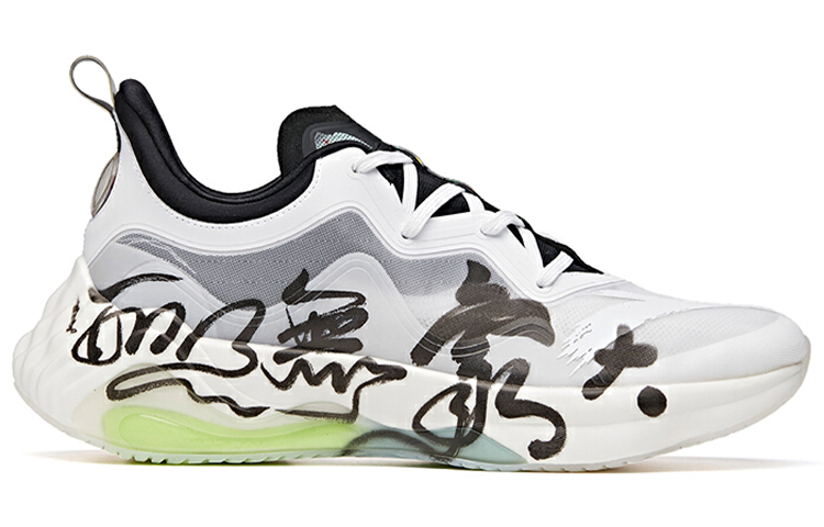 Anta Star Mountain Ink Rhythm · Flying White Low top Running Shoes Women’s Black White