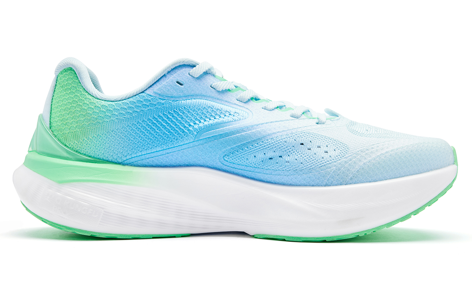 QIAODAN Wind Popular PRO Cushioning Slip Resistant Abrasion Resistant Low top Running Shoes Men’s Blue Green