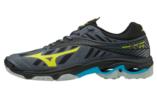 Mizuno Wave Lightning Z4 Anti-Slip And Wear-Resistant Breathable Low-Top Running Shoes Unisex Black Blue