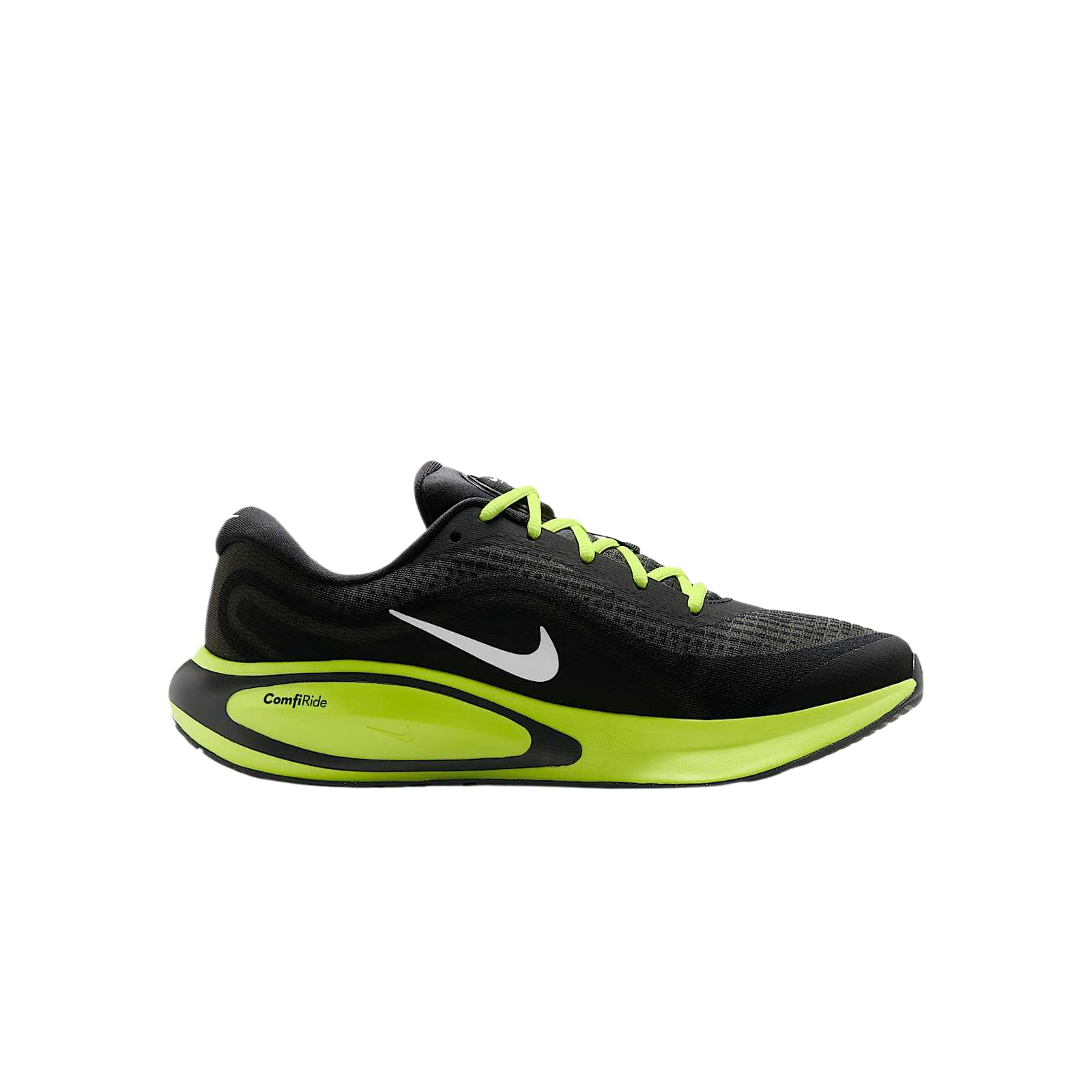 Nike Journey Run Fabric Low top Running Shoes Men’s Black Green