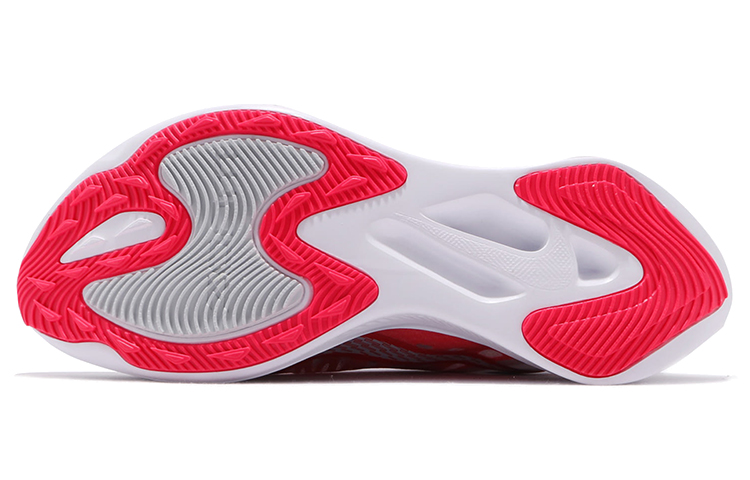 Женские кроссовки Nike Zoom Gravity (серо-красный) — Серый / красный — фото 6