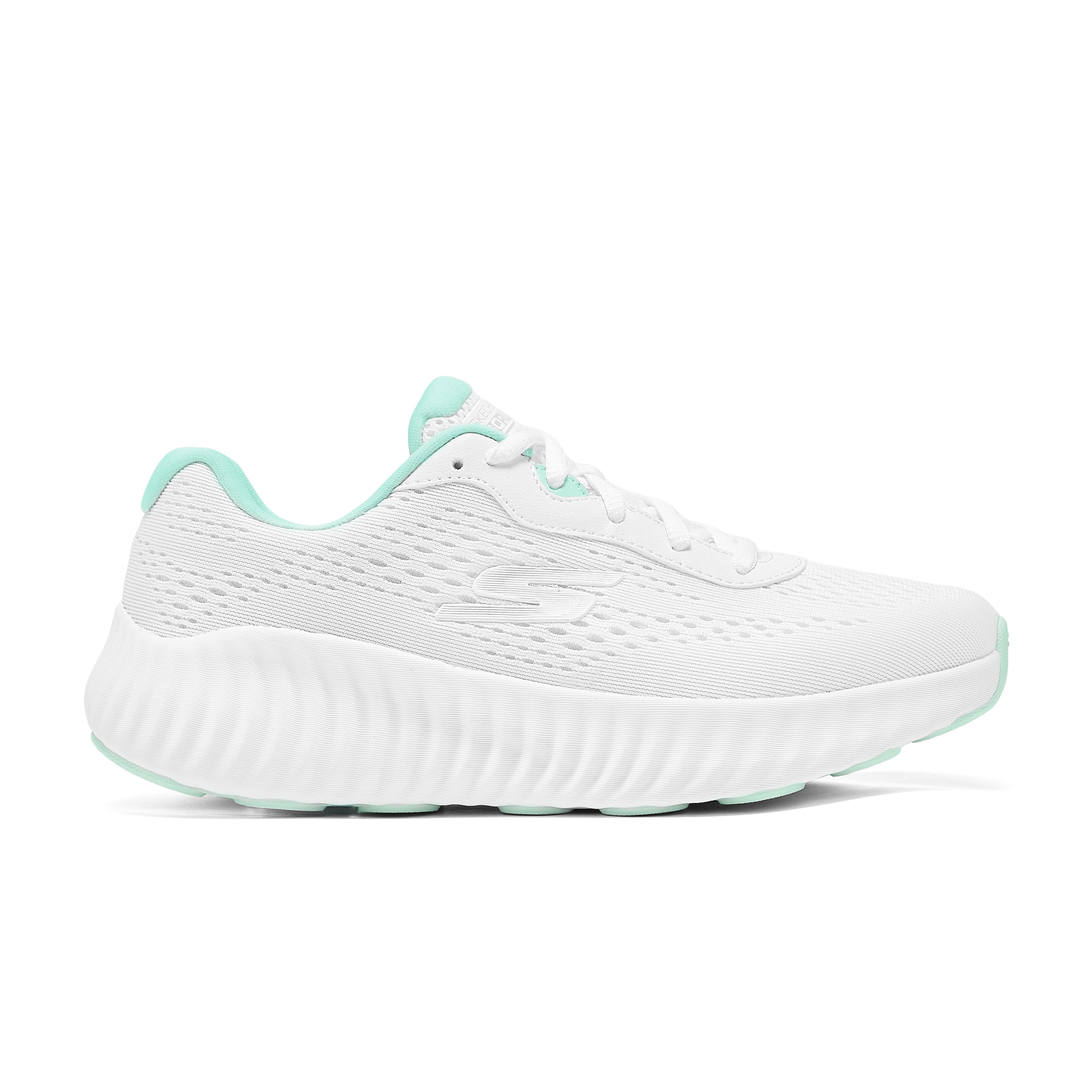 Skechers Women’s GO Comfortable Abrasion Resistant Abrasion Resistant Low top Running Shoes Women’s White Green