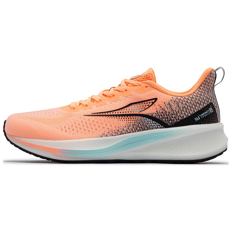 361° Abrasion Resistant Low top Running Shoes Men’s Orange Black Blue