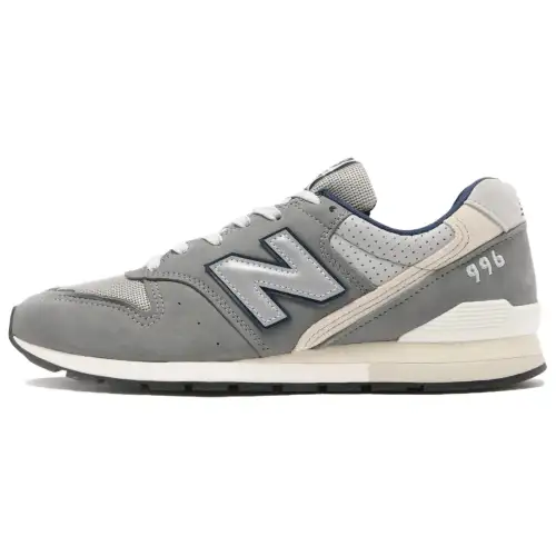 New Balance NB 996 Cushioning Abrasion Resistant Cushioning, Wear Resistant Low top Running Shoes Unisex Gray