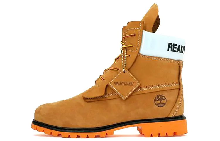 Timberland x READYMADE 6IN Premiun Cow Suede Thermal Abrasion-Resistant Thermal Abrasion-Resistant Comfortable Crew