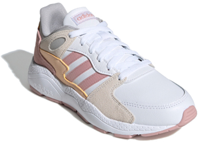 Женские кроссовки adidas neo Crazychaos 1.0 (бело-розово-оранжевый) — фото 3