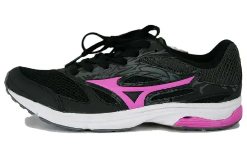 Mizuno Wave Emperor Tr2 Cozy Wear resistant Black Pink Women's