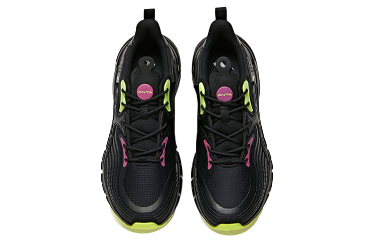 Anta Comfortable Cushioning Breathable Lightweight Abrasion Resistant Slip Resistant Low top Running Shoes Men’s