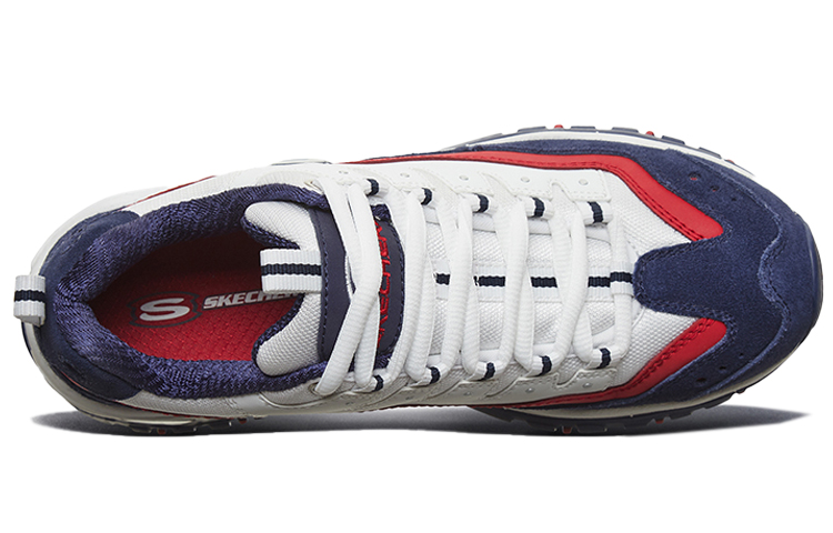 Женские кроссовки Skechers Energy (бело-красно-синие) — фото 2