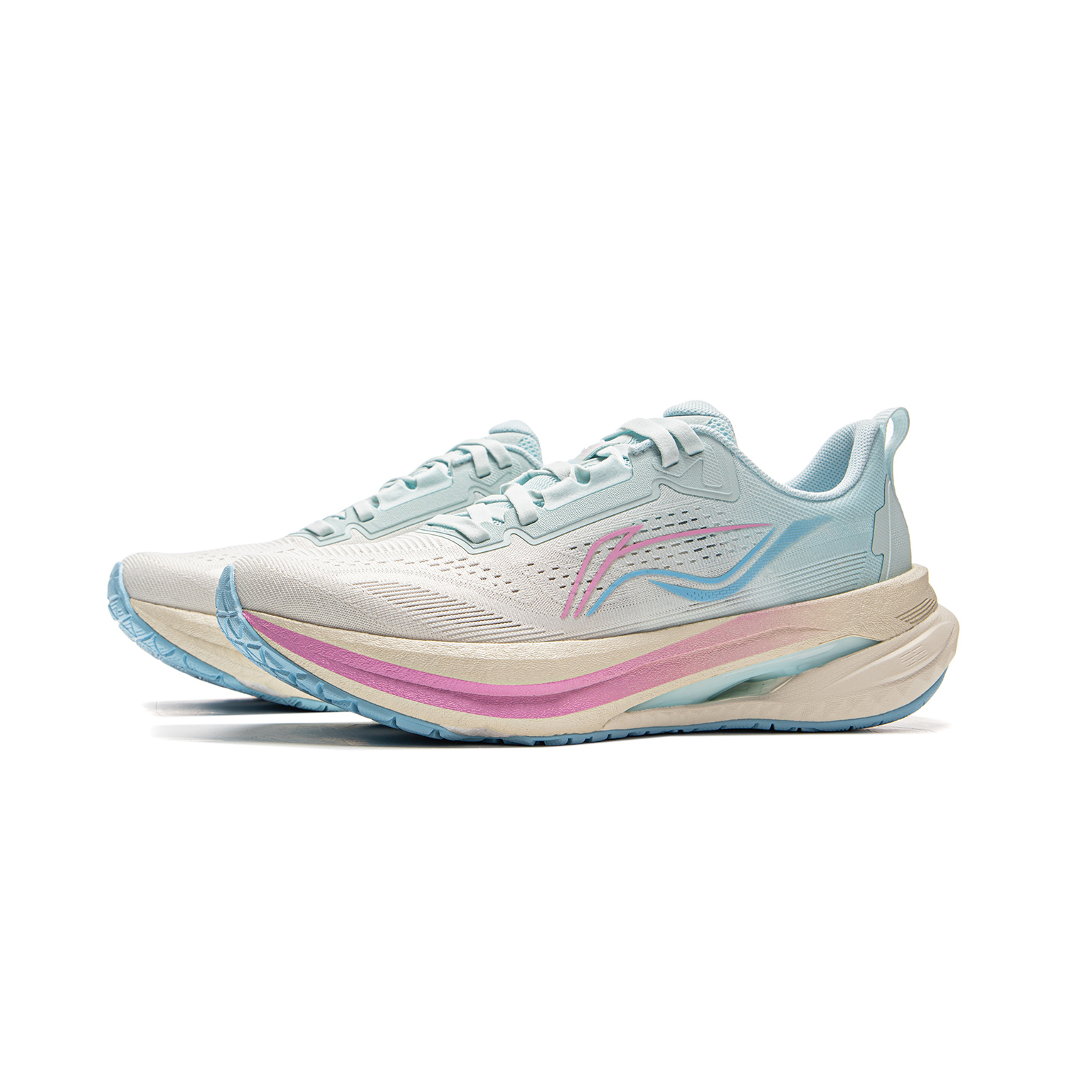 Li Ning 5S 5.0 Running Shoes Women’s Low Top White Blue