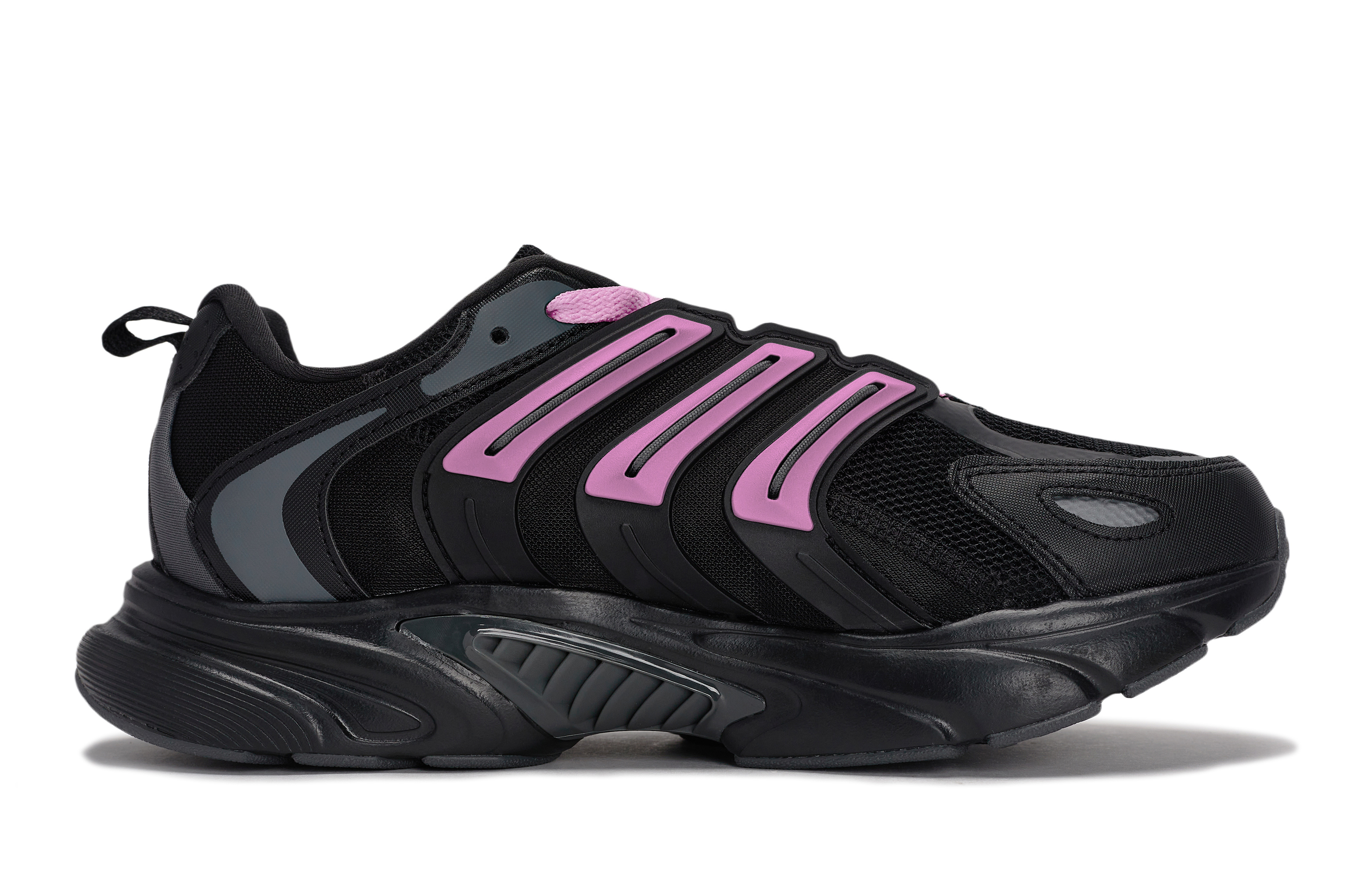 Adidas CLIMACOOL BOUNCE Slip Resistant Abrasion Resistant Low top Running Shoes Unisex Black Pink