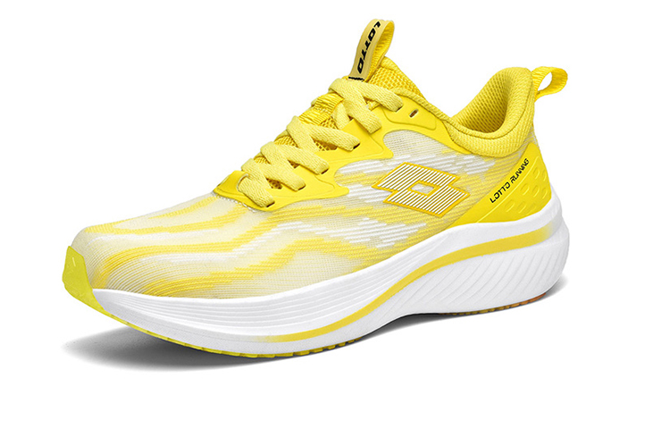 LOTTO Diamond Freeze PRO Abrasion Resistant Low top Running Shoes Men's Yellow White