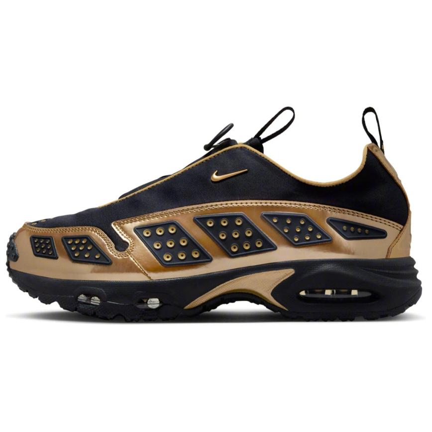 Nike Air Max Sunder Black Dark Smoke Grey Metallic Gold Women’s