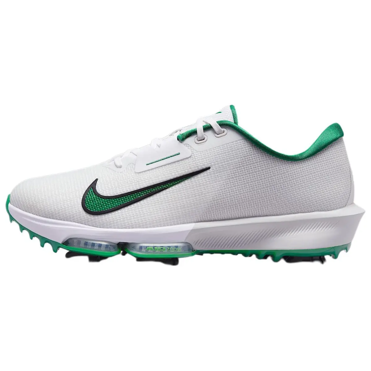 Nike Infinity Tour BOA 2 Slip Resistant Abrasion Resistant Low top Golf Shoes Men's White Green