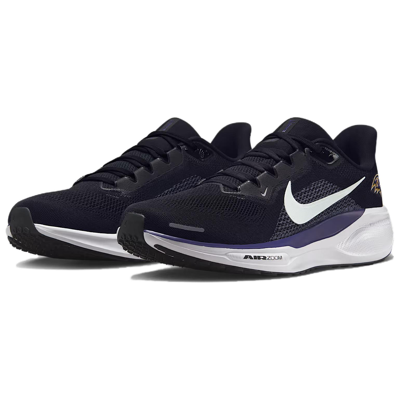 NFL x Nike Pegasus 41 Abrasion Resistant Abrasion Resistant Low top Running Shoes Men’s Black White