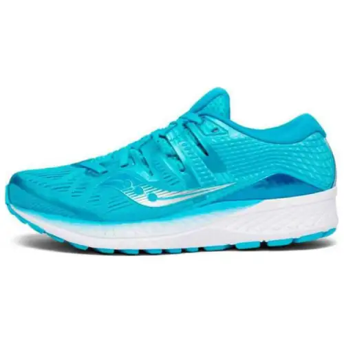 Saucony Ride ISO Sports Abrasion Resistant Low top Running Shoes Women's Blue