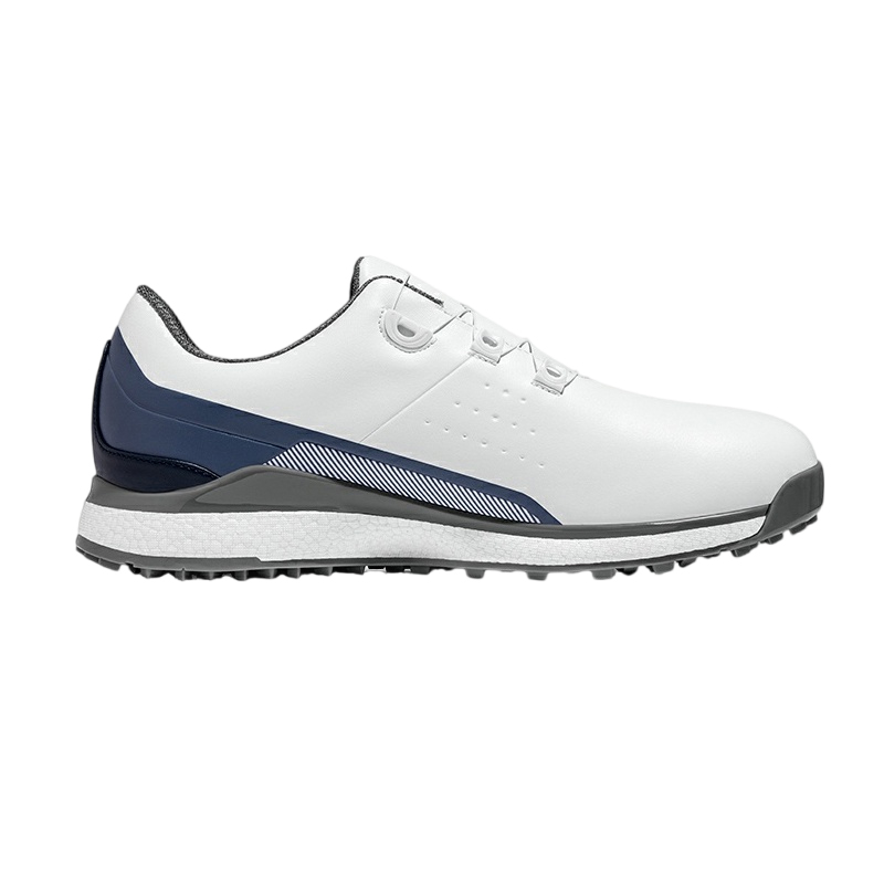 PGM Slip Resistant Abrasion Resistant Low top Golf Shoes Men’s White Blue Gray