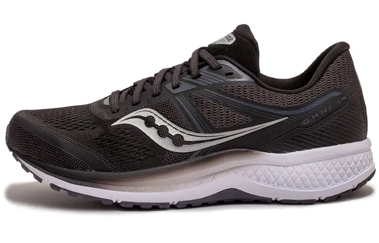 Saucony Omni Qianjing 19 Fashion Mesh Slip Resistant Support Lightweight Low top Running Shoes Women's