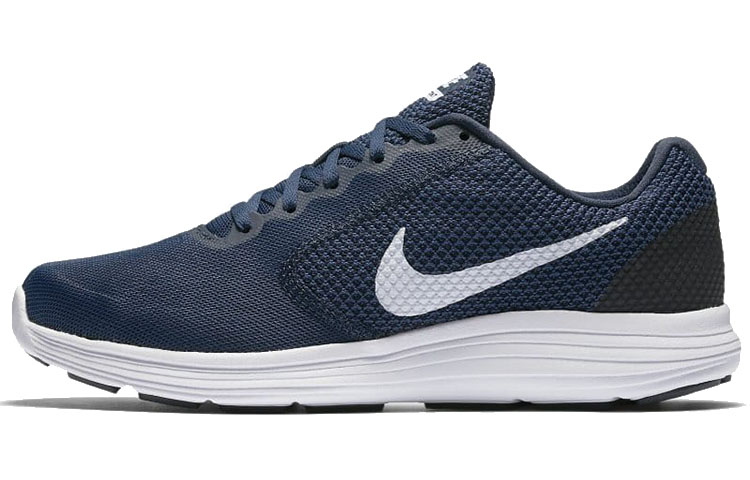 Мужские кроссовки Nike REVOLUTION 3 (сине-белые) — фото 1