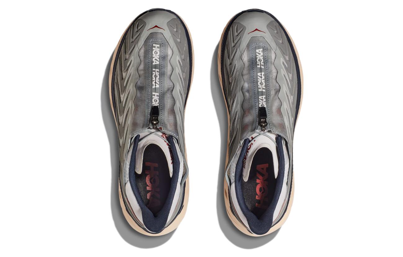 HOKA ONE ONE Project Clifton Knitted Running ‘Grey Beige’