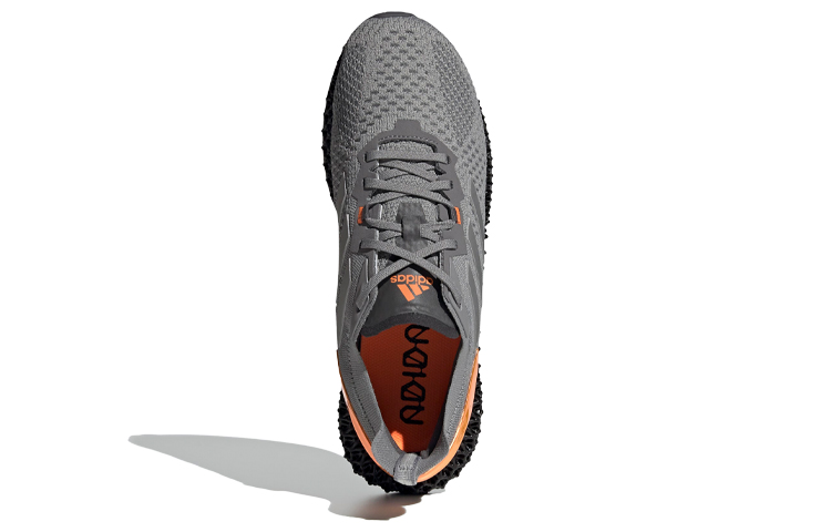 Кроссовки adidas X90004D (серые с серебристым и желтым) — Серый / серебристый / жёлтый — фото 5