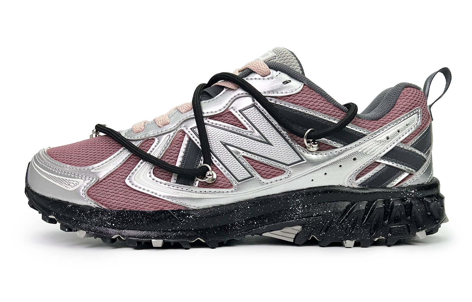 New Balance NB 410 Low top Running Shoes Unisex Pink Silver Black