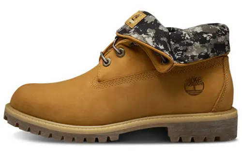 Timberland Roll Top Abrasion Resistant Cushioning Ankle Length Outdoor Boots Men's Wheat