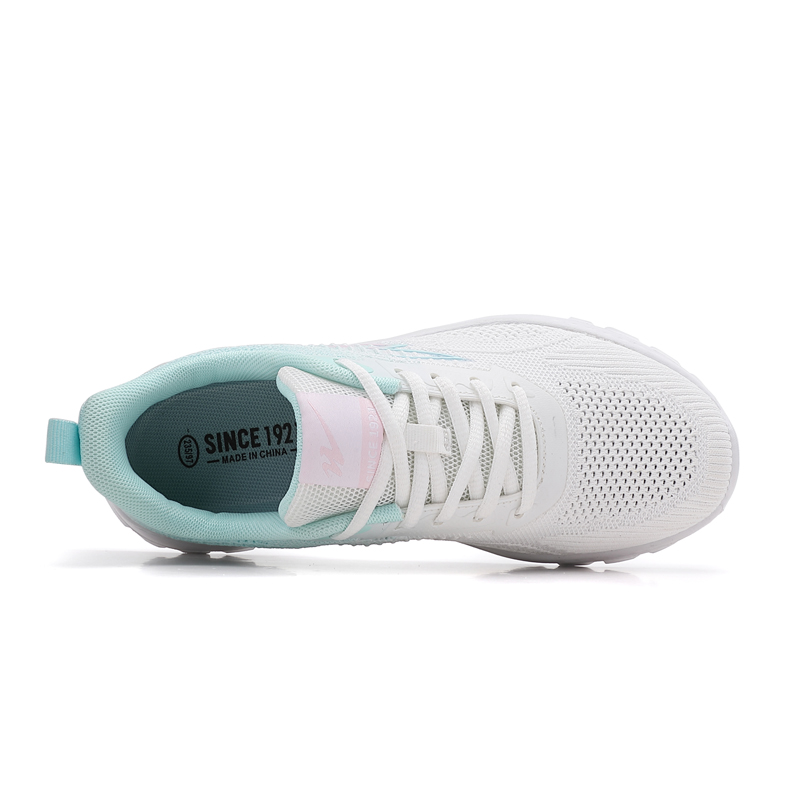 Binary Cushioning Breathable Support Cushioning Breathable Support Low top Casual Running Shoes Women’s White Moon