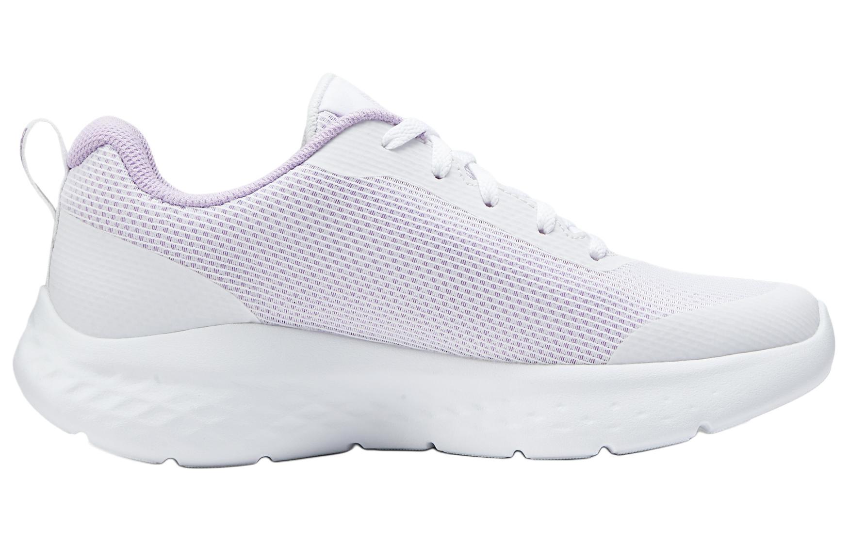 Skechers Go Run Lite Fabric Cushioning Low top Running Shoes Women’s White Purple