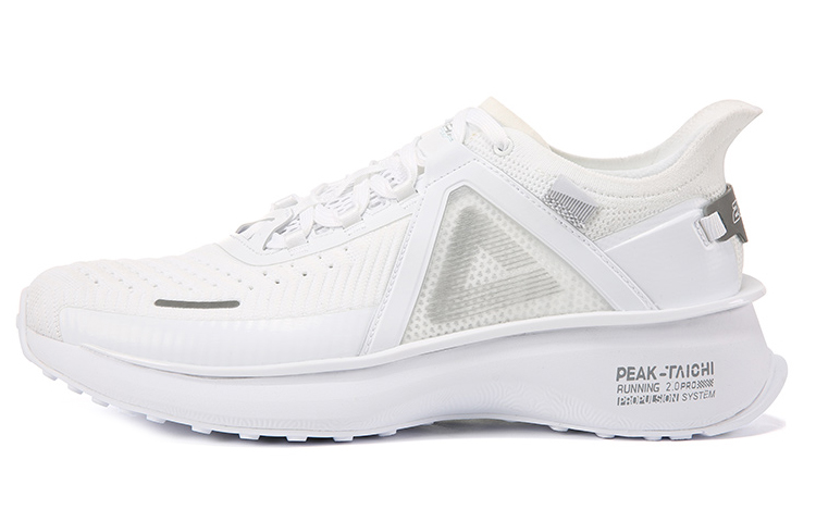 PEAK Tai Chi 2.0 Pro Comfortable Cushioning Support Lightweight Rebound Low top Running Shoes Women’s White