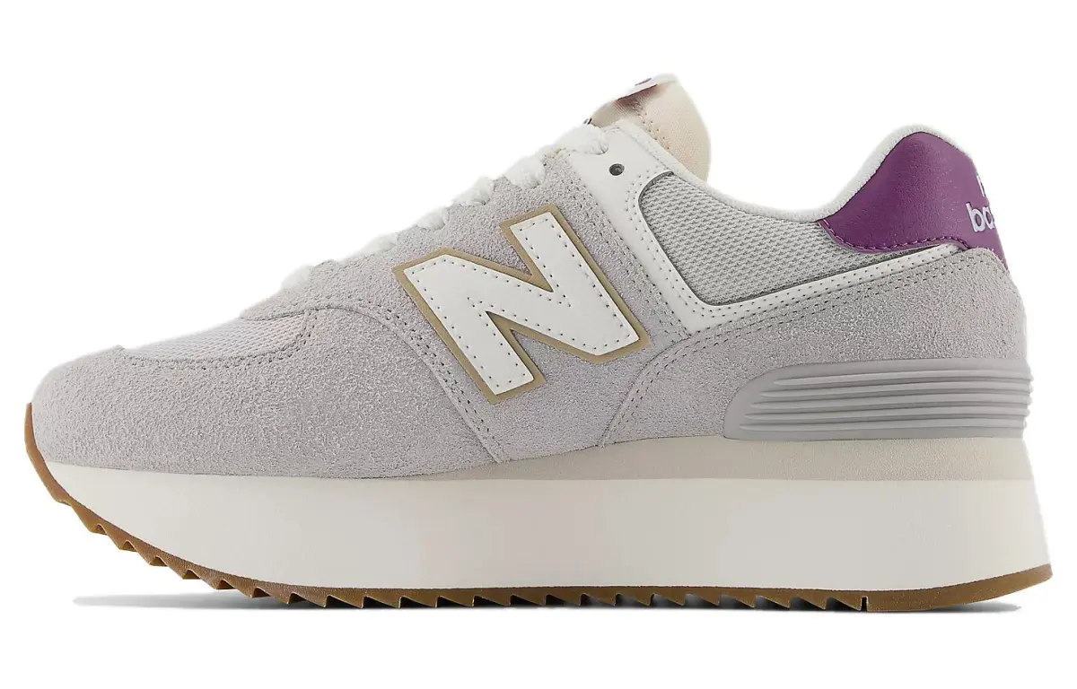 New Balance 574 'Grey Purple White' Women's