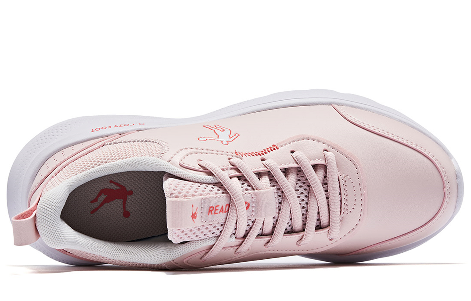 QIAODAN Running Shoes Women’s Low Top Pink