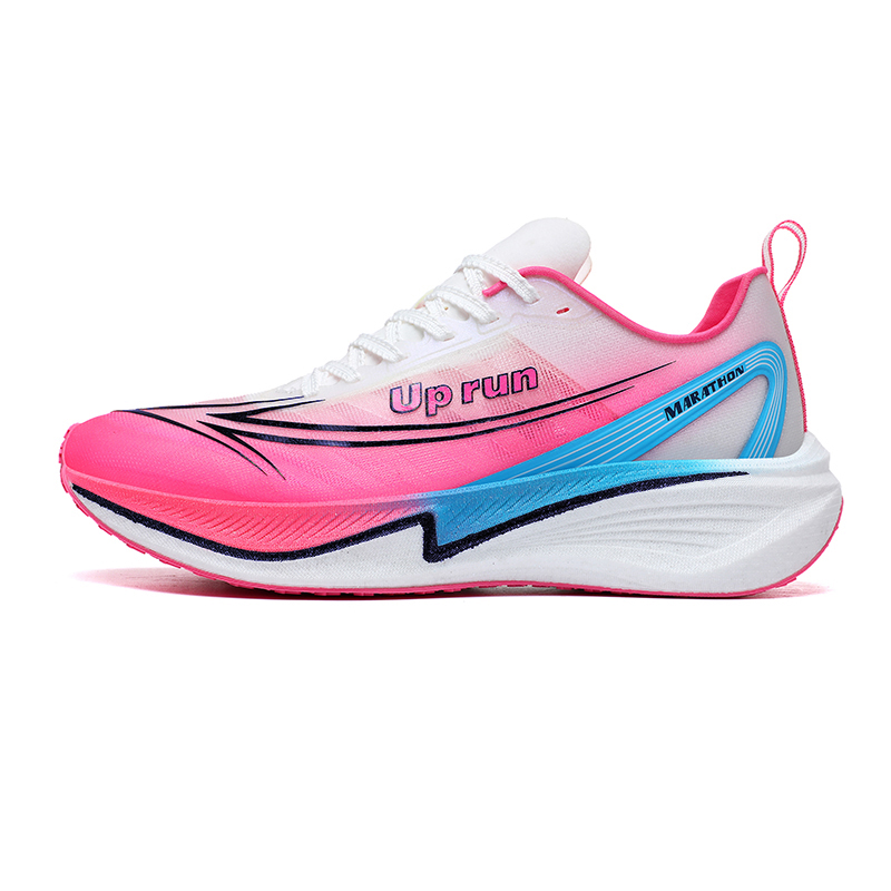 Up Run Running Shoes Unisex Peach Luck Pink