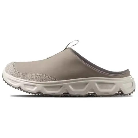 SALOMON Slip Resistant Closed Toe Slippers Unisex Khaki