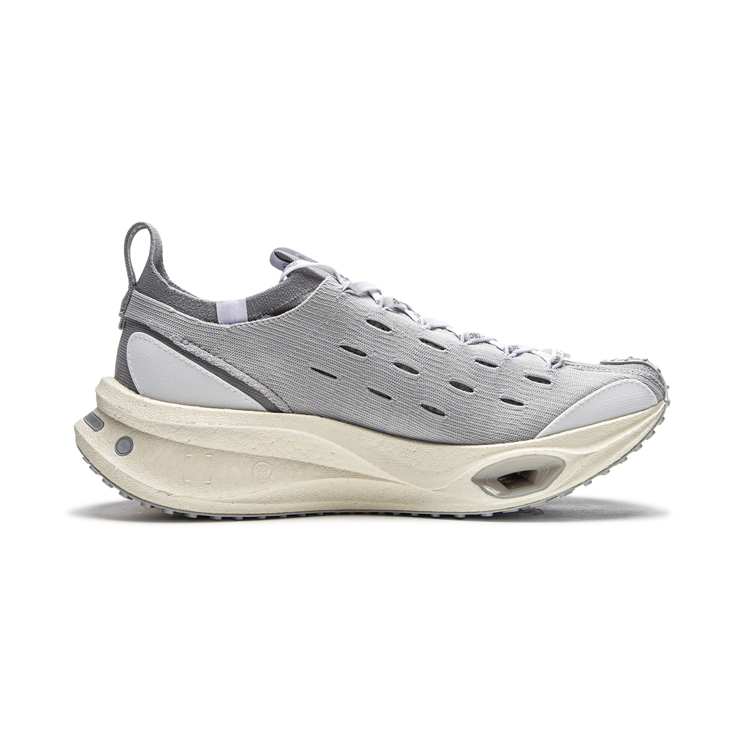 Li Ning Low top Running Shoes Unisex Gray