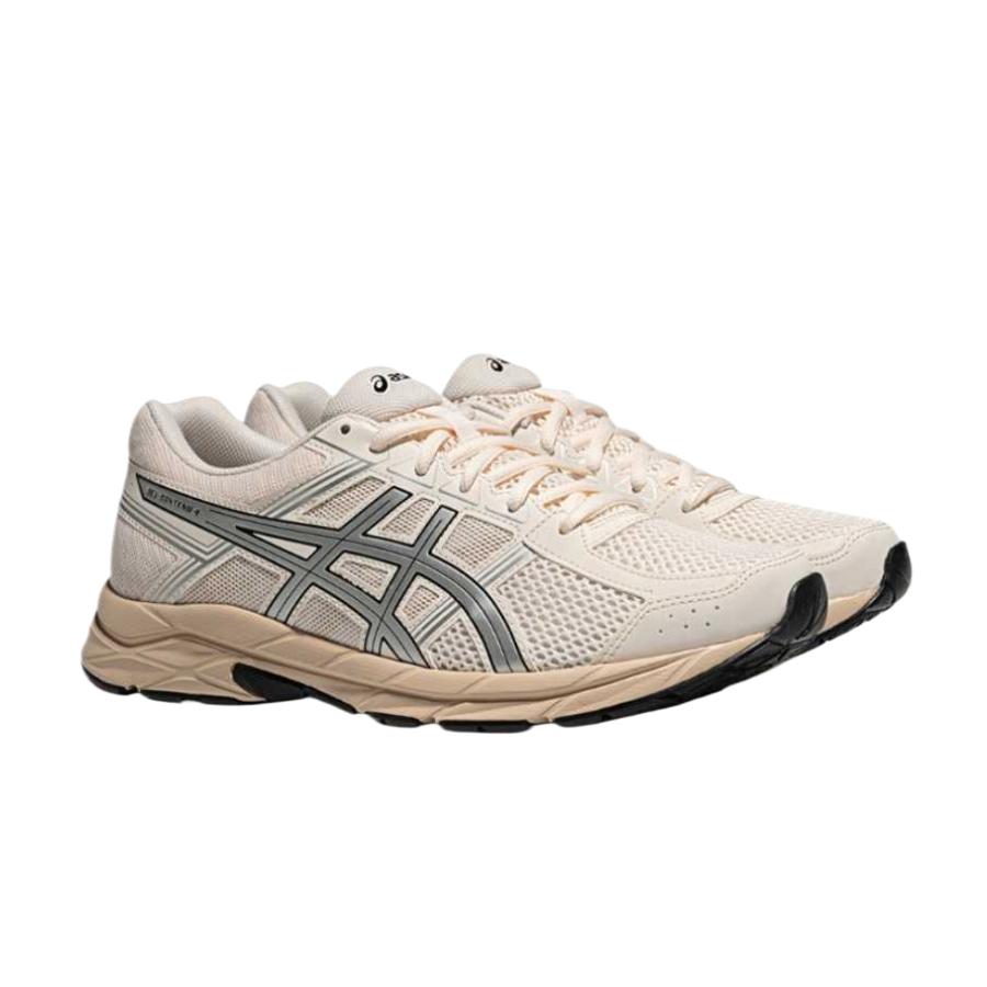 ASICS Gel Contend 4 Textile, Synthetic Leather Cushioning Abrasion Resistant Low top Physical Fitness Test & Exam