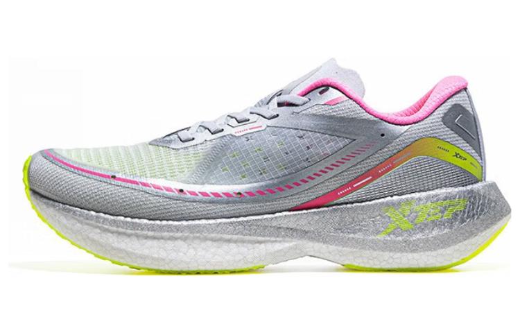 XTEP 260 1.0 Cushioning Abrasion Resistant Lightweight Low top Running Shoes Women’s Gray Silver
