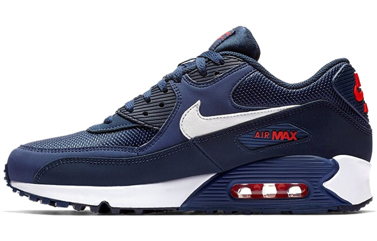 Nike Air Max 90 Midnight Navy University Red White