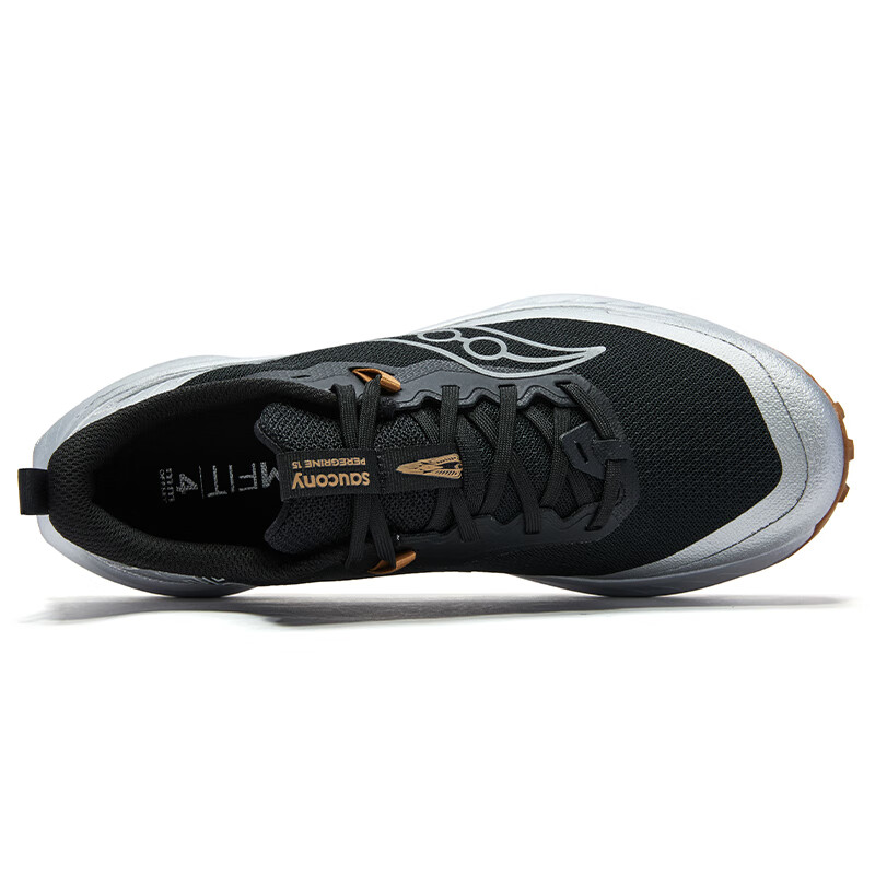Saucony Peregrine Falcon 15 Abrasion Resistant Abrasion Resistant Low top Running Shoes Men’s Black