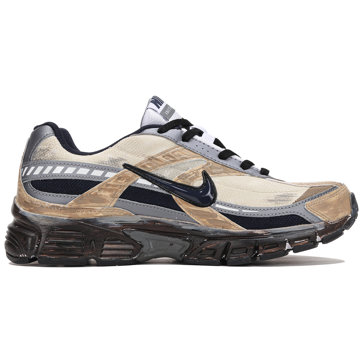 Nike Initiator Slip Resistant Abrasion Resistant Slip Resistant Abrasion Resistant Low top Running Shoes Men’s