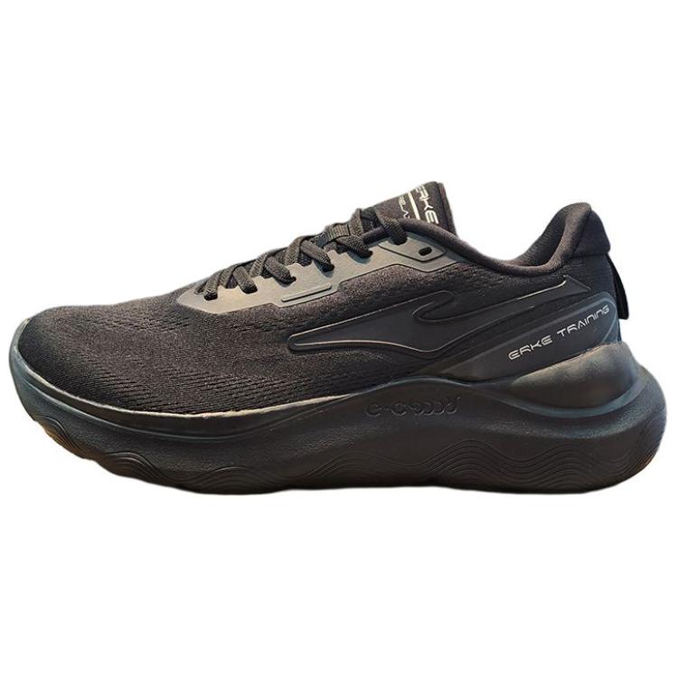 Erke Cushioning Breathable Lightweight Low top Sprint Running Shoes Men’s Black